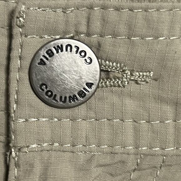 Columbia Sportswear Shorts Men's 36 TAG 38 Tan Rip Stop Casual Outdoors Hiking - Picture 9 of 16